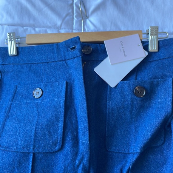 New Trending High Waist Wide Leg Jeans | size S/M - Picture 5 of 10